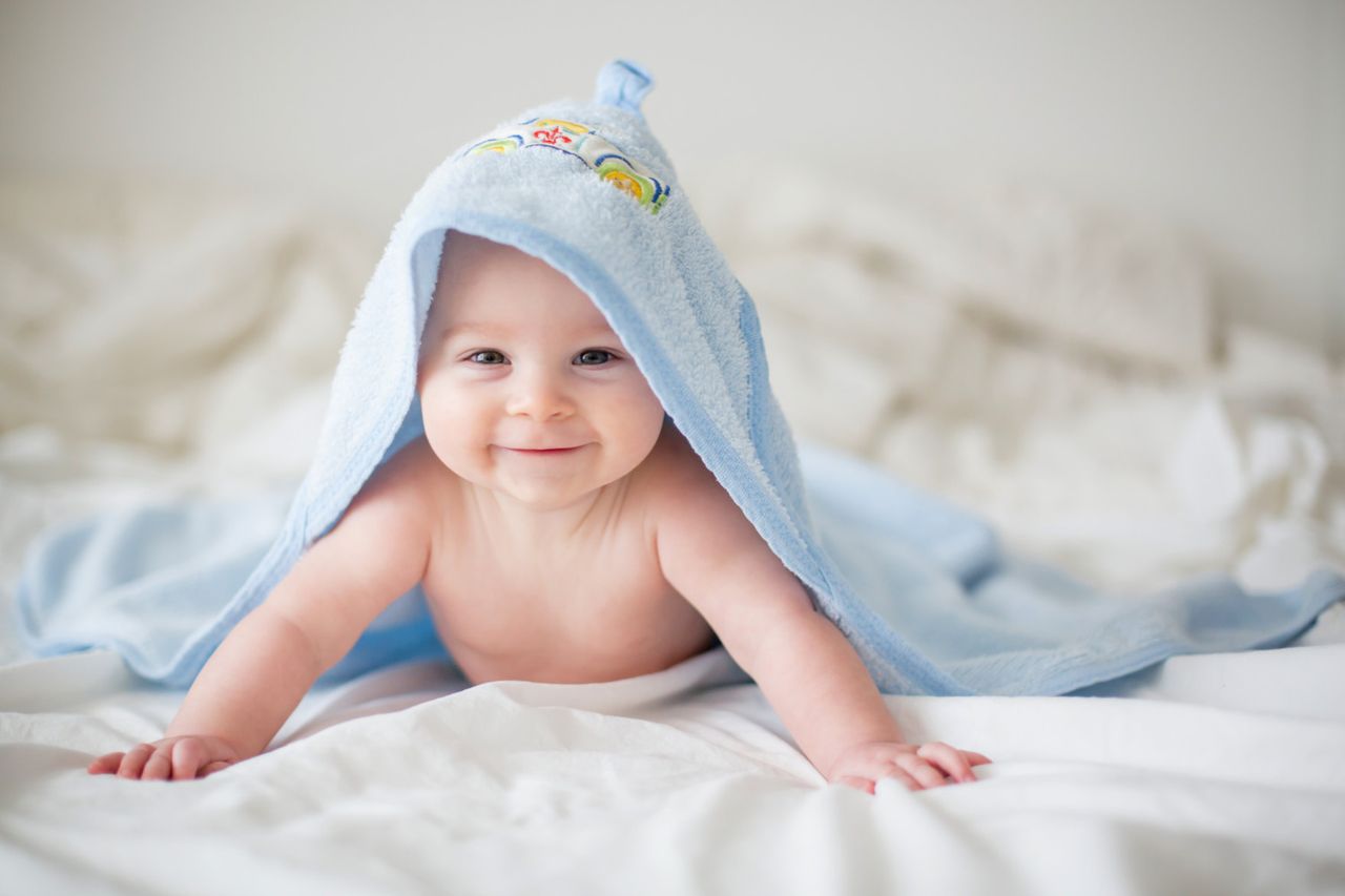 Newborn and toddler skin care in summer season